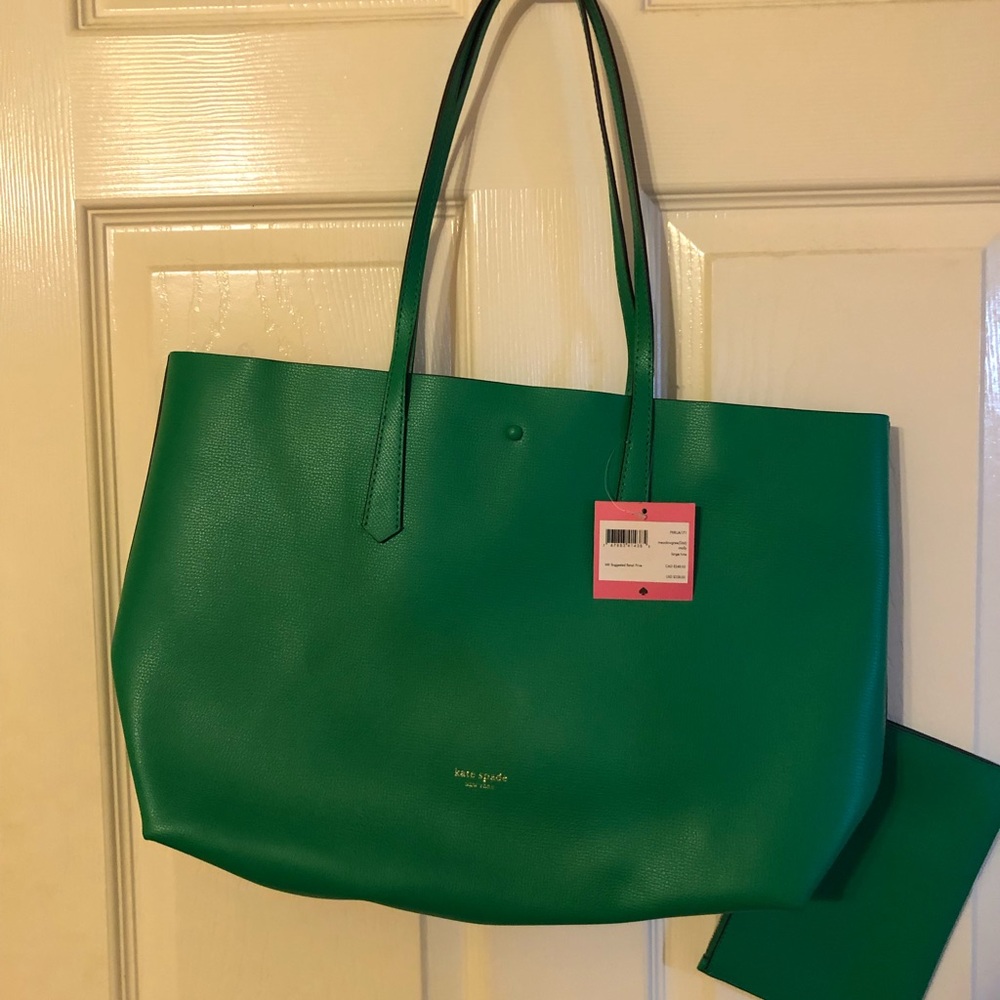 NWT Kate Spade Molly Green Tote Bag